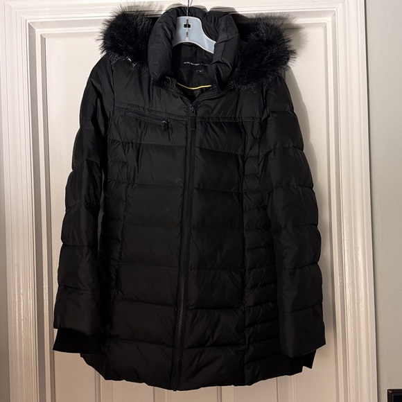Marc New York Andrew Marc Jackets & Blazers - Marc New York Andrew Marc Black Down Puffer Coat** (new hood- not as labeled)